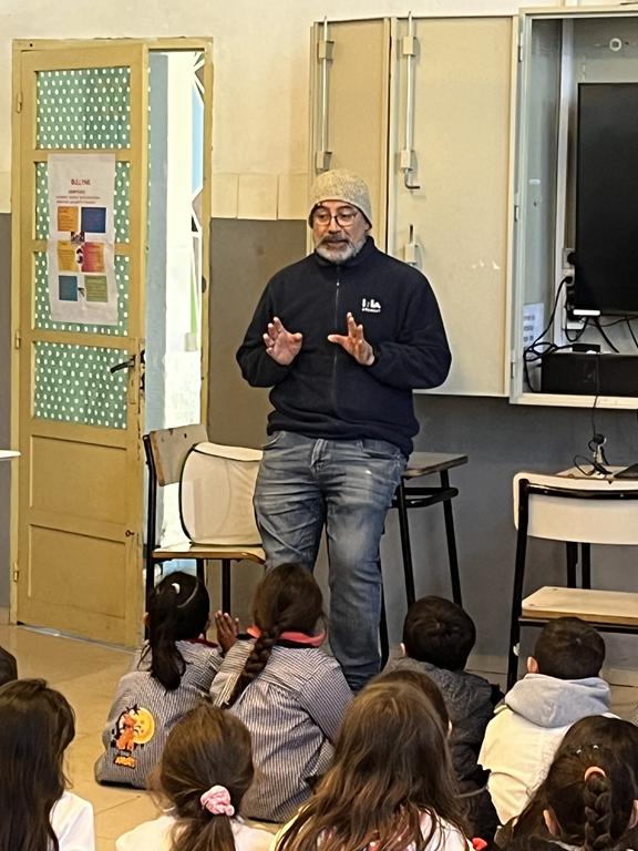 Zarza en charla