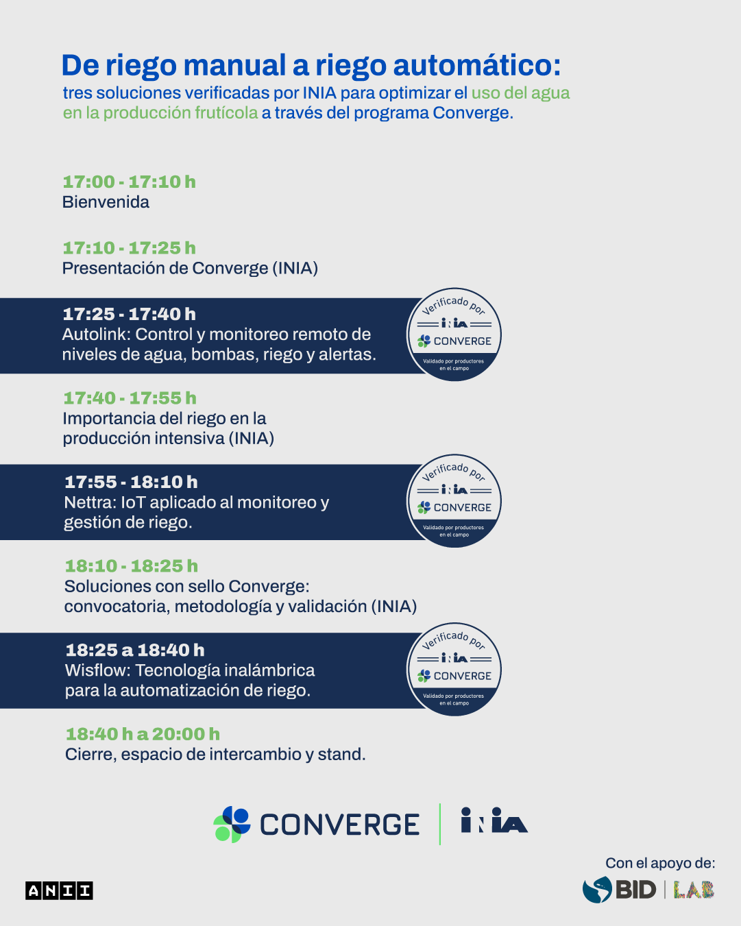 Programa jornada Converge