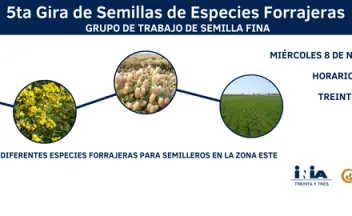 Quinta gira de semillas de especies forrajeras
